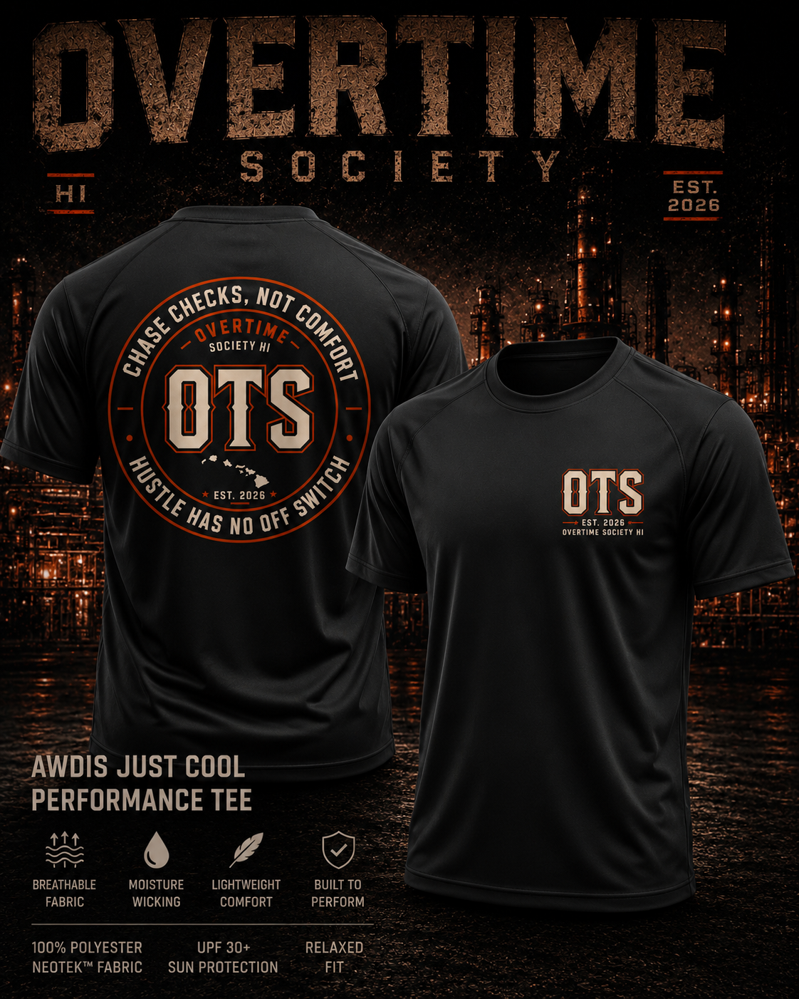 OTS Circle Performance Tee